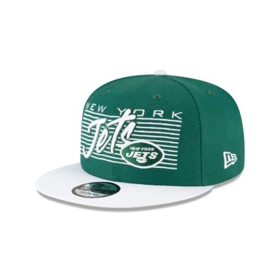 Green New York Jets Hat - New Era NFL Retro 9FIFTY Snapback Caps USA1927540